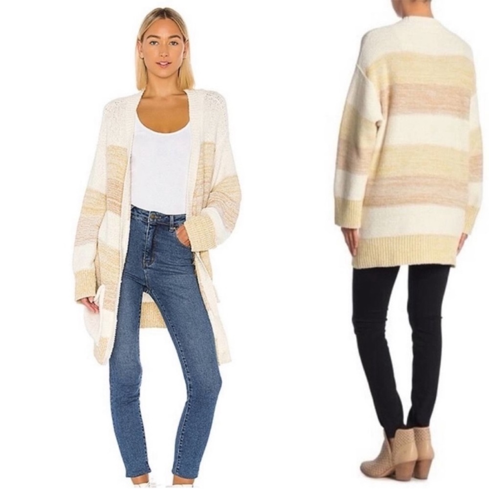 Free People Southport oversized knit cardigan sweater